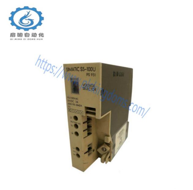 SIEMENS 6ES5931-8MD11 Modular Power Supply