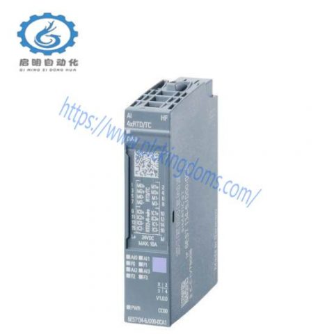 Siemens 6ES7134-6JD00-0CA1 | Industrial Analog Input Module for PLC Systems