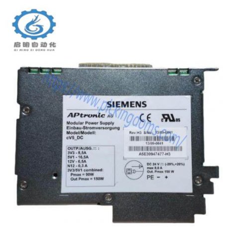 Siemens A5E30947477 - Modular Power Supply, Designed for Industrial Control Solutions
