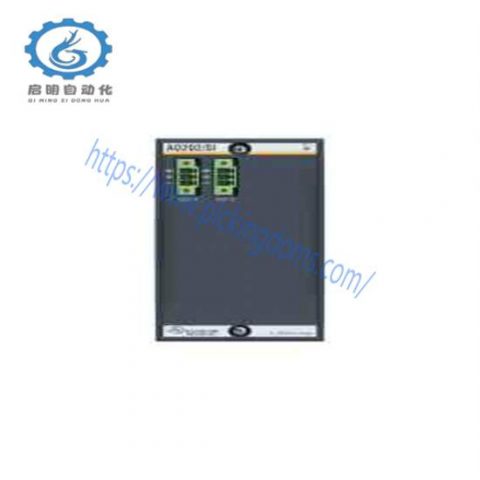 Bachmann AO202/SI Analog Output Module - High Precision Control for Industrial Automation
