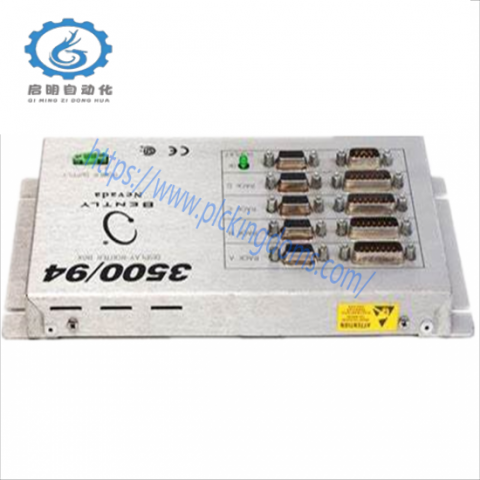 Bently Nevada 3500/94 VGA Display Monitor: Industrial Control Solution for Precision Monitoring