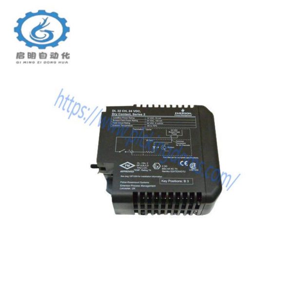 EMERSON KJ3222X1-EA1: Industrial Grade Input Module for Precise Control Systems