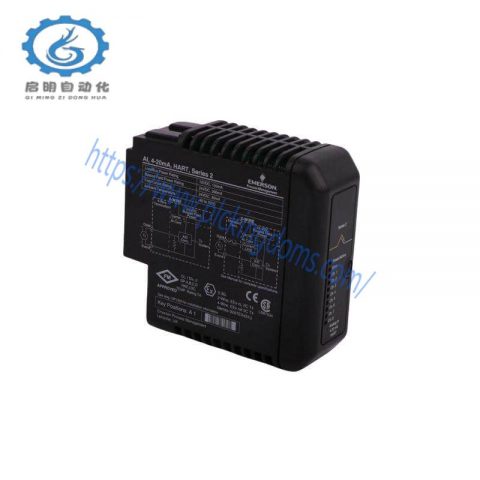 Emerson KJ3223X1-BA1 Analog Input Module, Precision for Industrial Control