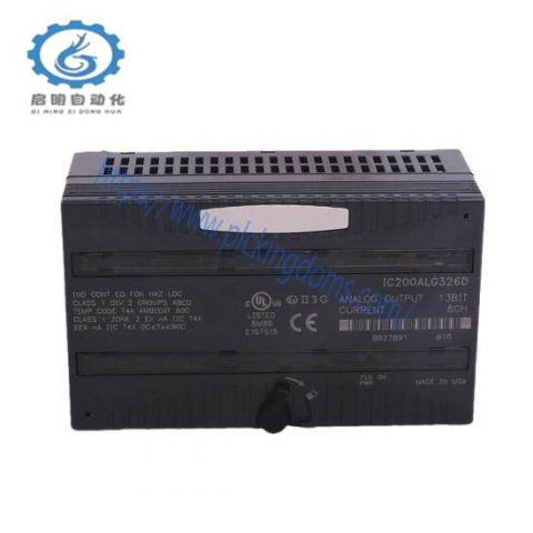 GE FANUC IC200ALG326B - High-Performance Control Module for Industrial Automation