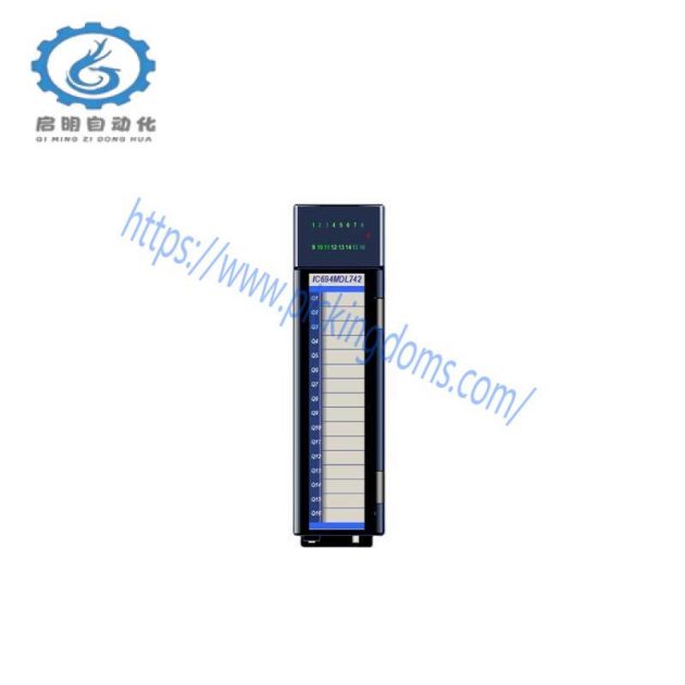 GE IC694MDL742 - High-Power Digital Output Module for Industrial Control Systems