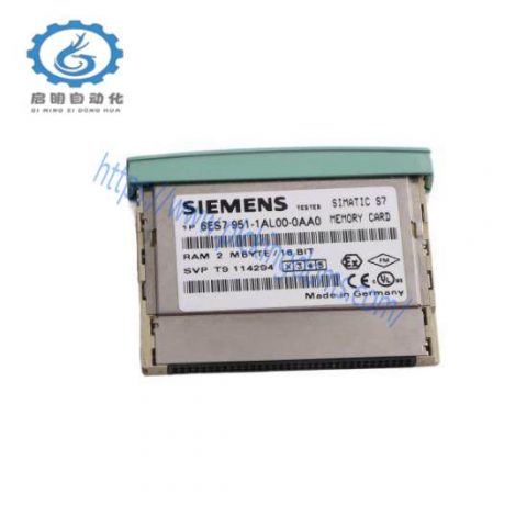 Siemens 6ES7951-1AL00-0AA0 RAM Memory Card for S7-400