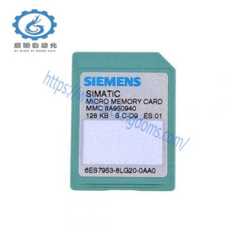Siemens 6ES7 953-8LG20 Micro Memory Card, Industrial Control Modules