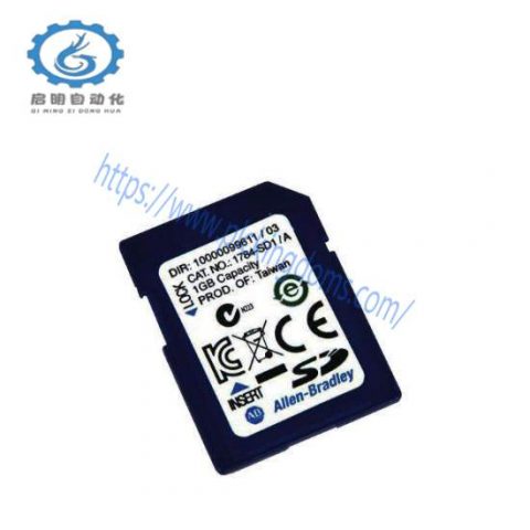 Allen Bradley 1784-SD1/A Secure Digital (SD) Memory Card - ControlLogix® Secure Storage Module