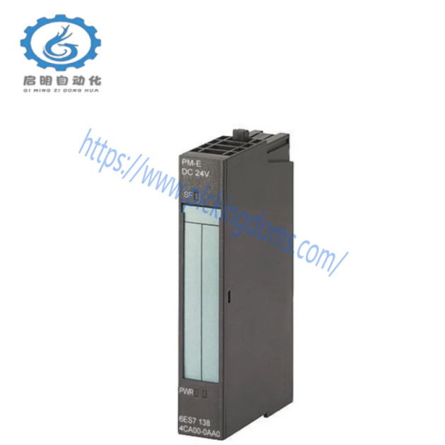 SIEMENS 6ES7138-4CA50-0AB0 - PM-E Power Modules for Industrial Control
