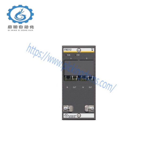 Bachmann FM212: FASTBUS Master Module with 2 Fiber Optic Interfaces