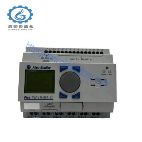 Allen-Bradley 1760-L18AWAEX ControlLogix 1760-L18AWA-EX Controller with Real-Time Clock, Industrial Automation Solutions