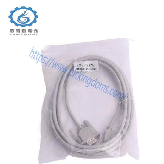 Allen-Bradley 1761-CBL-PM02 Mini DIN to D Shell RS232 Cable, Advanced Industrial Communication Solution