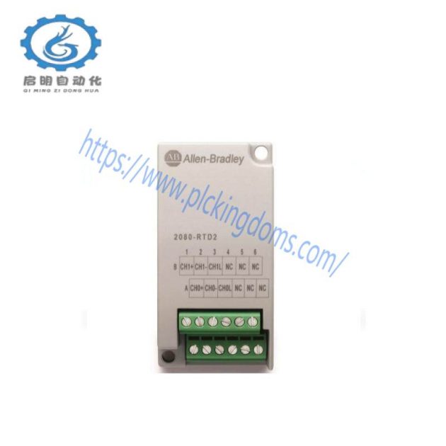 AB Industries 2080-RTD2 RTD Input Module, Temperature Sensing & Control Solutions