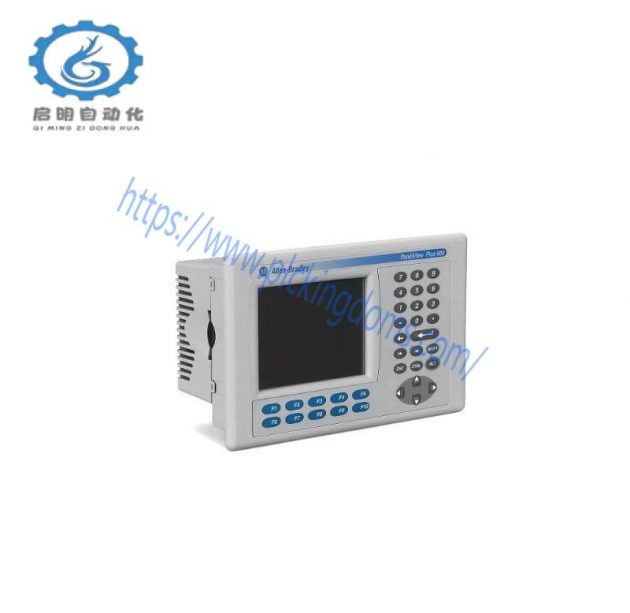Allen-Bradley PanelView Plus 600 Compact Terminal, Model 2711P-B6C20D, Touch Screen Display