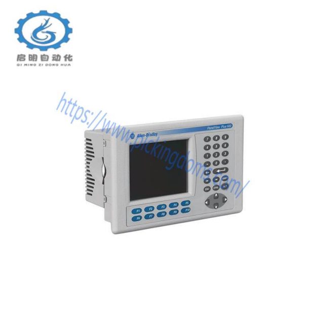 Allen-Bradley PanelView Plus 600 Compact Terminal, Model 2711P-B6C20D, Touch Screen Display