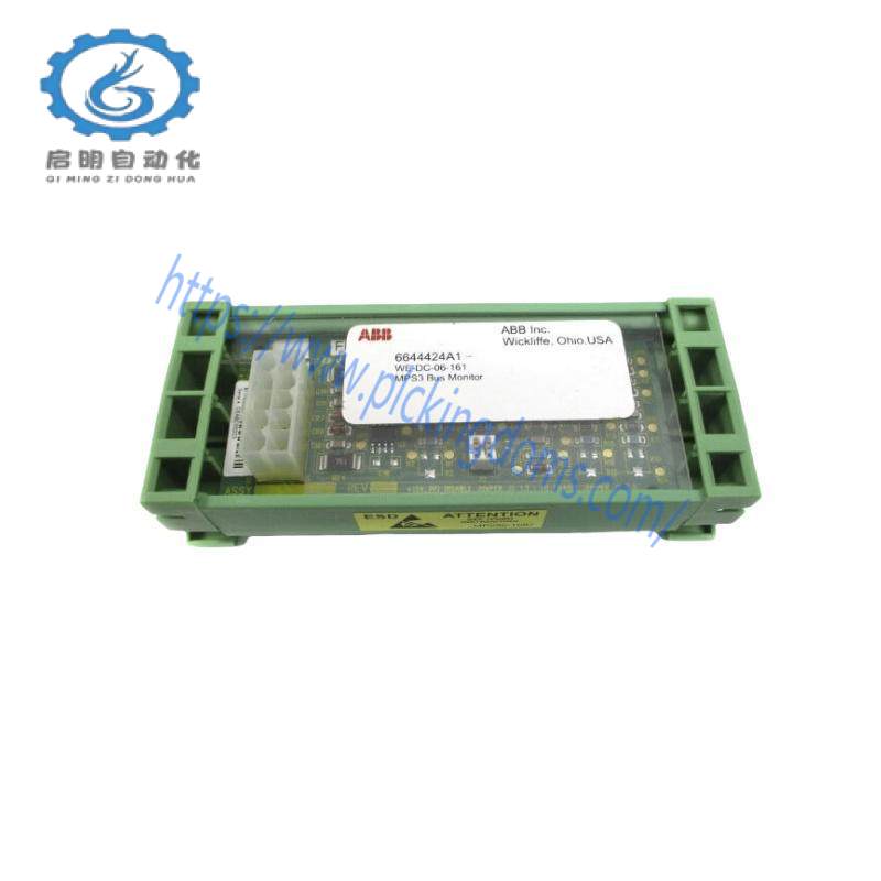 ABB WE-DC-06-161 6644424A1 - Voltage Bus Monitor Assembly, Industrial Control Equipment