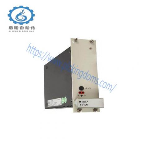 HIMA F7126 Power Supply Module, PLC System Component