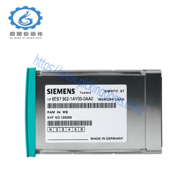 SIEMENS 6ES7952-1KL00-0AA0 Micro Memory Card for S7-400, Industry Standard