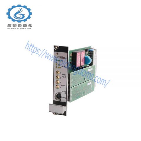 EMERSON A6312 Monitor Speed for Industrial Control Applications