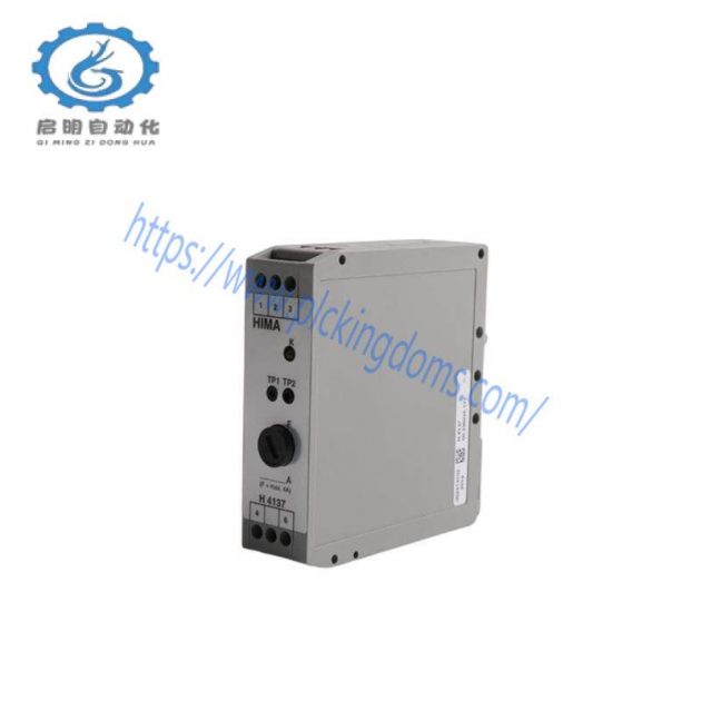 HIMA H4137: Industrial Control Relay Switch, 24V DC, Relay Module