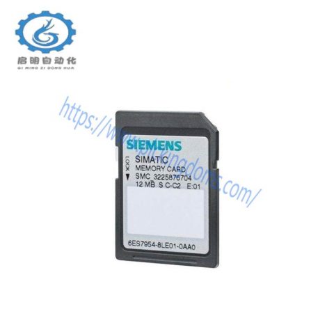 SIEMENS 6ES7954-8LE03-0AA0 Memory Card for Industrial Control Systems