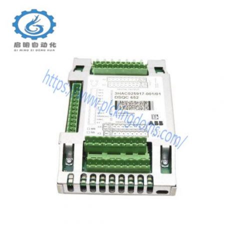 ABB DSQC652 3HAC025917-001/01 I/O Unit - Advanced Industrial Control Solution