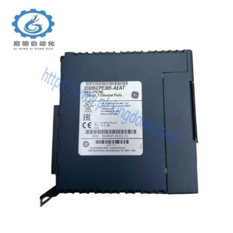 GE FANUC IC695CPE305 CPU - Advanced Control Module