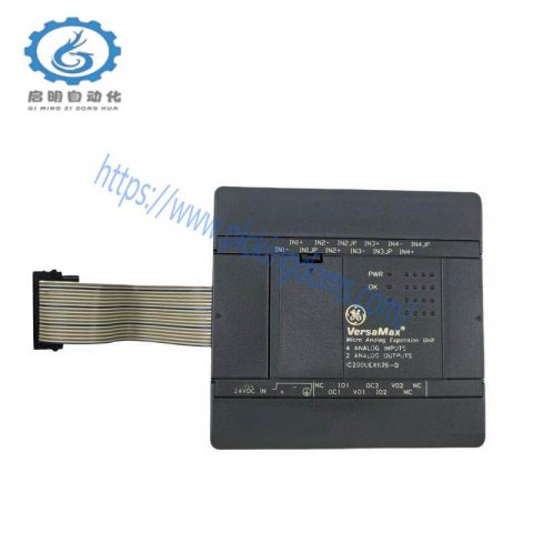 GE IC200UEX626: 6-Channel Analog Expansion Module for Advanced Process Control