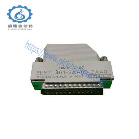 SIEMENS 6ES7461-3AA01-7AA0 Terminating Connector - Industrial Automation